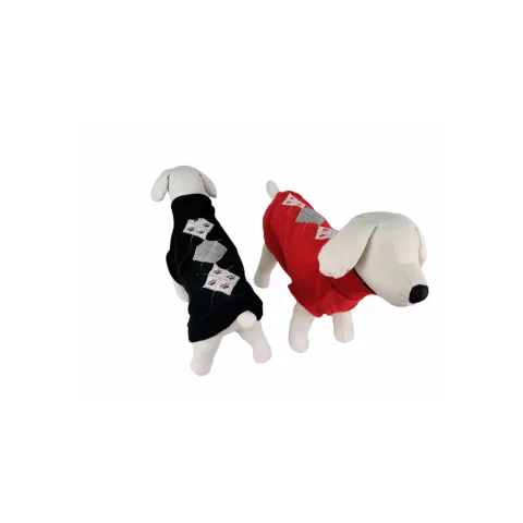Jersey rombos ajustado en perro de pelaje corto