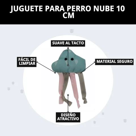 Jouet Nuage pour chiens petits dans sa boîte La Tribu Animale