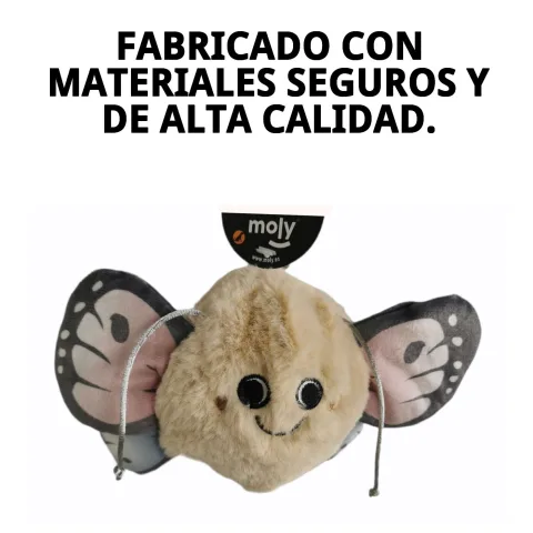 Jouet Butterfly pour chiens sur fond blanc