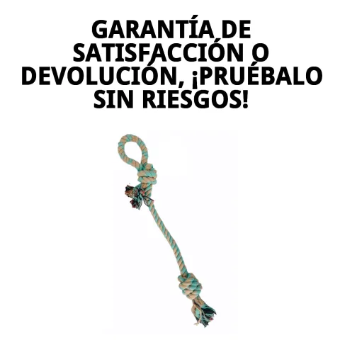 Lanzador mordedor Avocat en uso durante paseo en jardín
