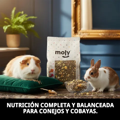 Ingredientes naturales de la mixtura Moly para roedores