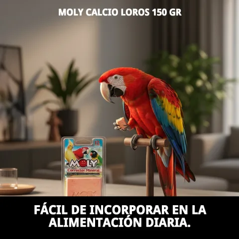 Calcium en poudre pour oiseaux en pot de 150 grammes