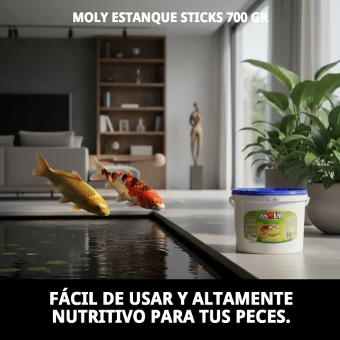Sachet fermé de MOLY Estanque Sticks 700 grammes
