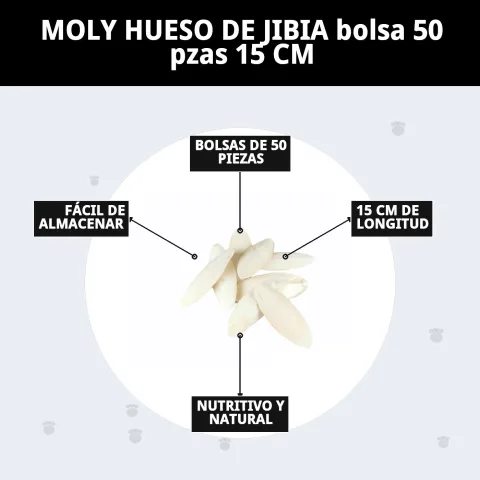 Os de seiche MOLY pour chiens actifs et en bonne santé
