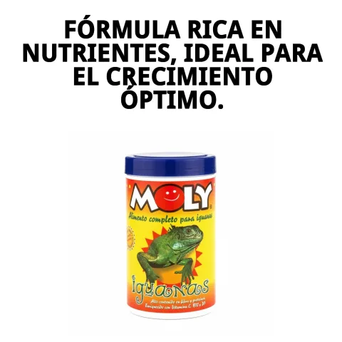 Alimento semisólido para iguanas en envase seguro
