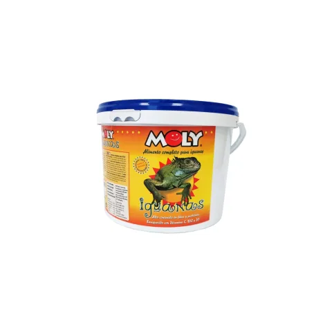 Presentación del alimento en formato 3 kg para reptiles