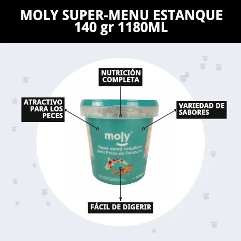 Aliment complet pour poissons de bassin disponible sur La Tribu Animale