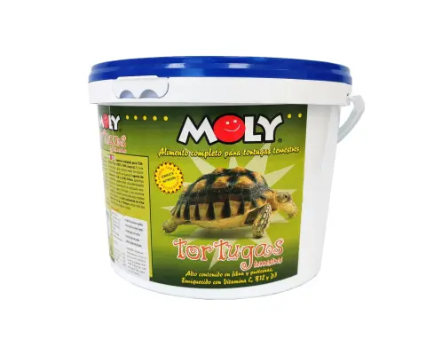 Sticks de alimento natural para tortugas terrestres MOLY
