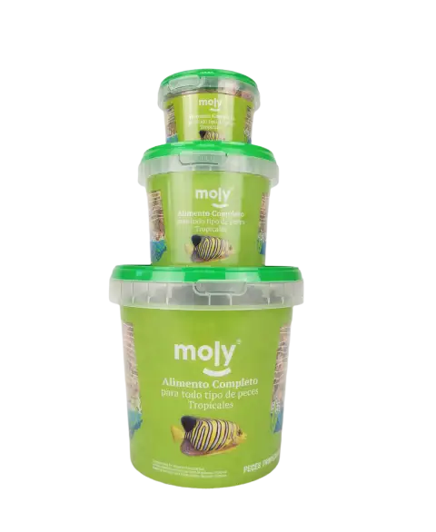 Détail du pot de 120 ml de MOLY TROPICALES