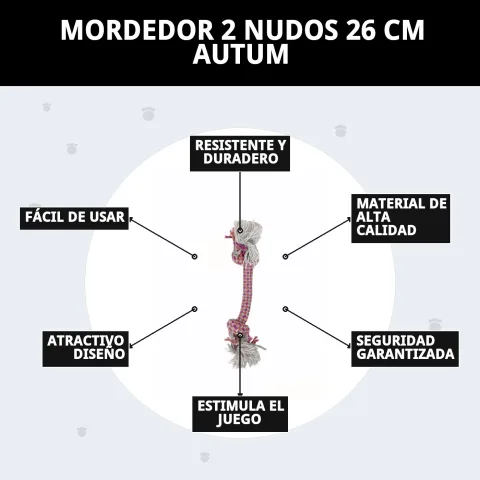 Emballage du mordedor 2 Nœuds Autumn prêt à être expédié