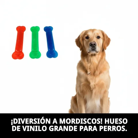Juguete mordedor para cuidado dental canino