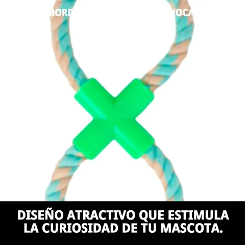 Juguete para masticación activa y estimulación mental canina