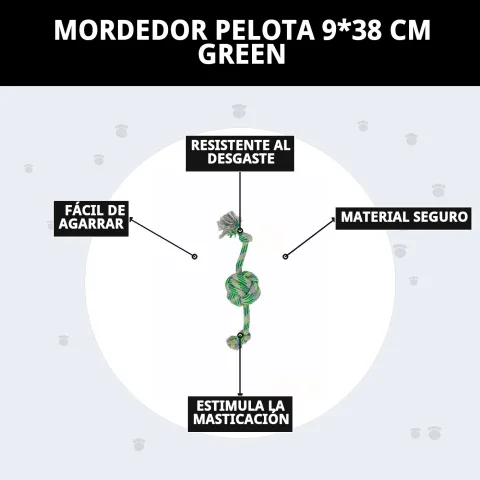Emballage du Mordeur Balle 9x38 cm Green Moly prêt à être expédié