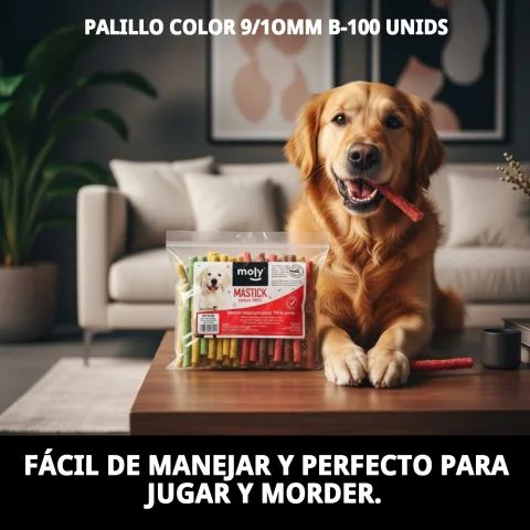 Textura flexible de palillos masticables para perros de todos los tamaños