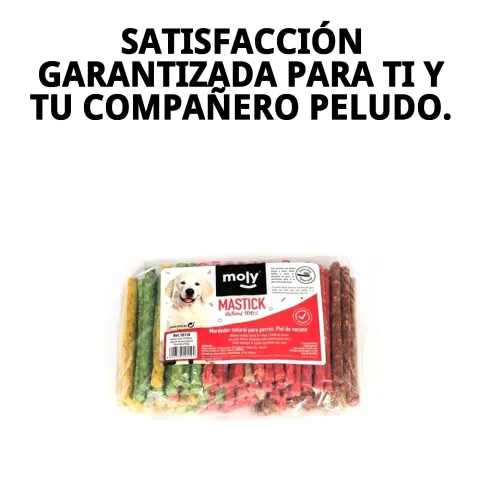 Recompensa saludable para perros con Munchy Moly Palillos de Colores