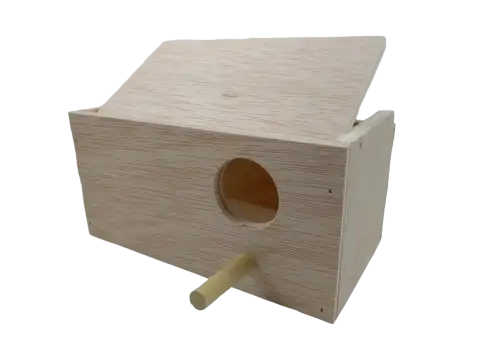 NIDO PERIQUITO MADERA 20x9,5x10,5