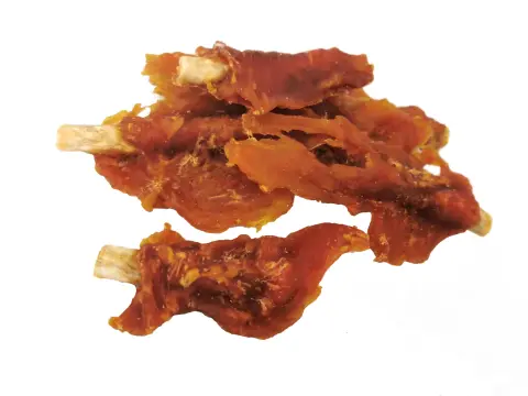 Snack natural para perros Palito de Pollo deshidratado alta proteína