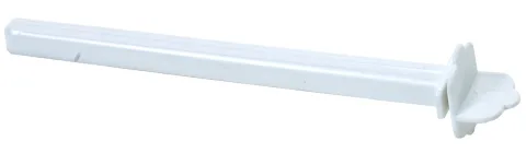 Détail de la surface lisse du palo court en plastique