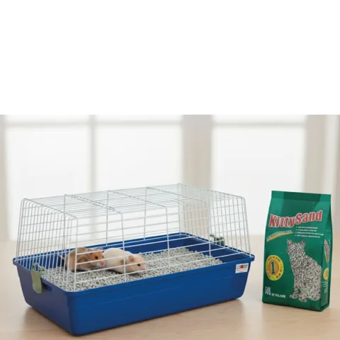 Texture douce et biodégradable du papier recyclé pour animaux