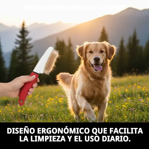 Blister de presentación del peine quitapulgas Moly Confort