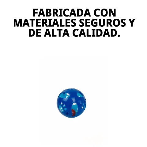 Detalle material duradero pelota interactiva para gatos
