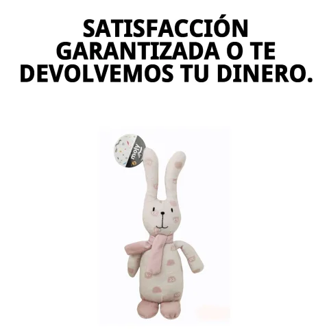Jouet doux pour chiens avec design moderne de lapin