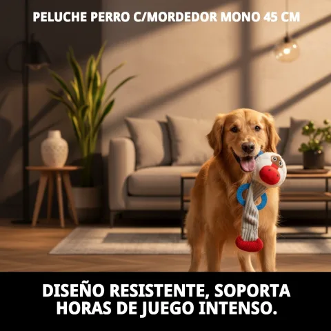 Peluche pour chiens avec son interne activé