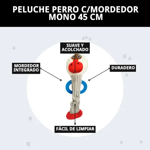 Emballage du peluche singe pour chiens chez La Tribu Animale