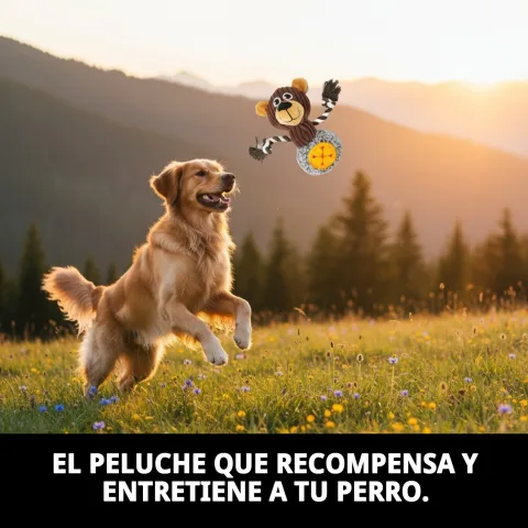 Matériau doux et résistant du peluche pour chiens Moly