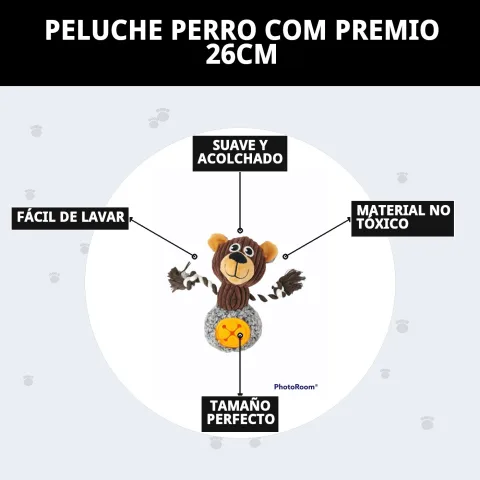 Peluche Moly pour chiens disponible rapidement chez La Tribu Animale