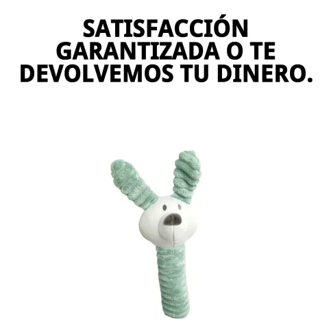 Chien jouant avec peluche Rabbit de 26 cm Moly