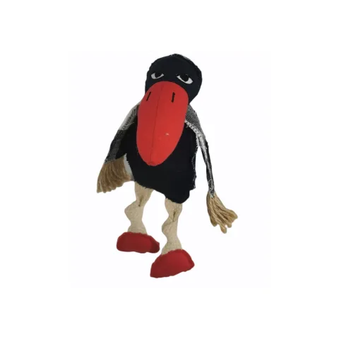 Peluche Toucan Crazy pour chiens avec texture douce et résistante