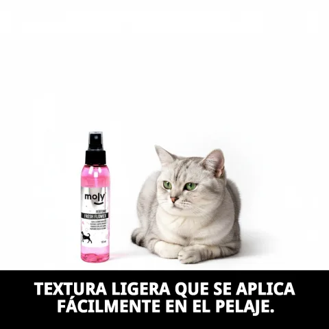 Perfume Fresh Flowers en spray para pieles sensibles de perros