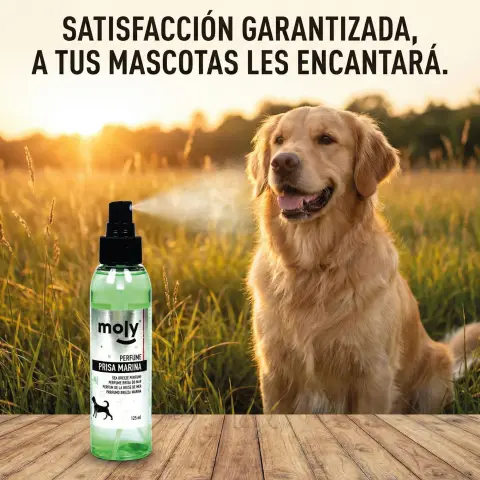 Perfume para mascotas con aroma duradero Brisa Marina