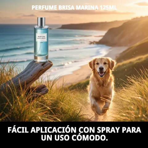 Uso de perfume Brisa Marina Moly tras baño de gato