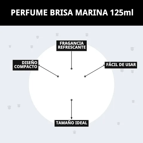 Fragancia fresca para perros y gatos con perfume Moly Brisa Marina