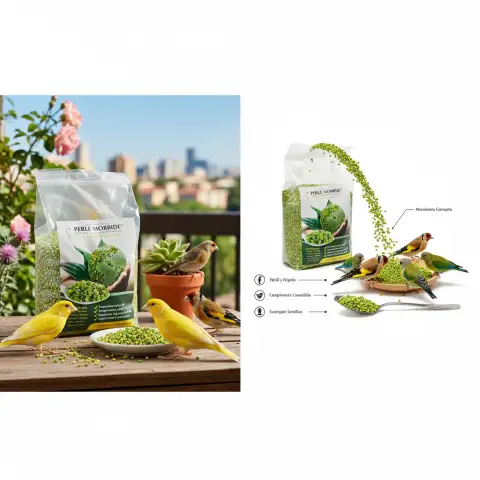 Aliment Perle Morbide texture douce pour jeunes oiseaux