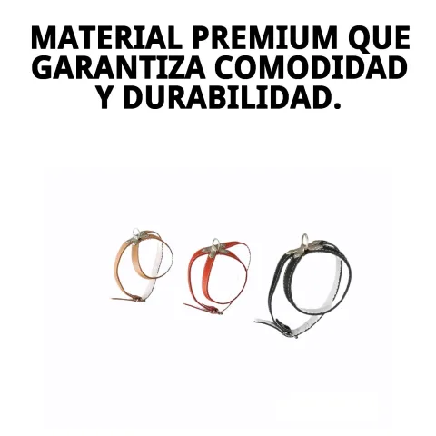 Material de cuero resistente y duradero del petral