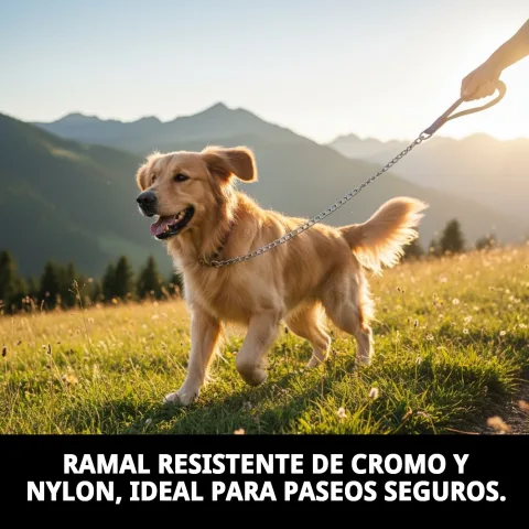 Fermeture métallique sécurisée du ramal cromo nylon