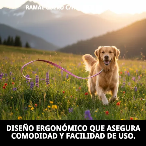 Uso del ramal de cuero con empuñadura cómoda