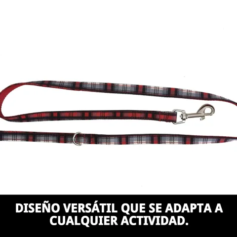 Utilisation du ramal écossais lors d'une promenade canine