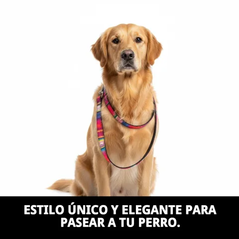 Ramal Luxury Fantasía en paseo con perro de tamaño mediano