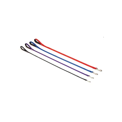 Correa nylon color neutro con elementos reflectantes