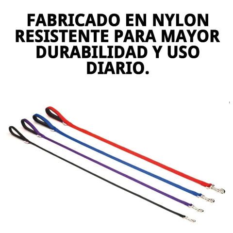Uso del ramal nylon confort en paseo de perro activo