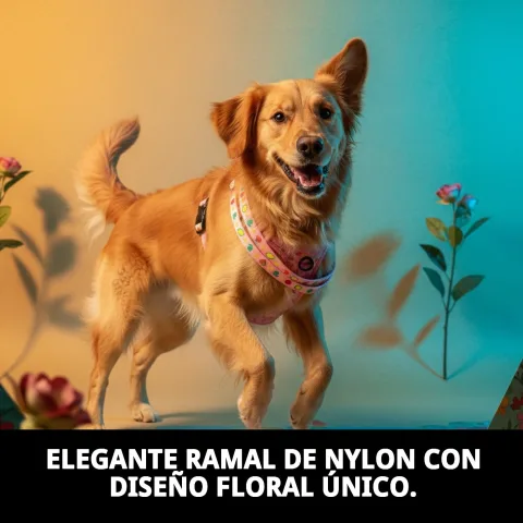 Detalle del diseño ergonómico del ramal nylon flower