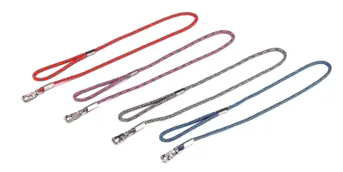 Empuñadura ergonómica del ramal nylon redondo para perros
