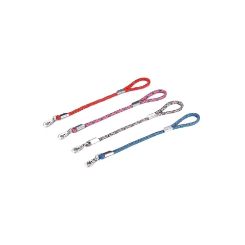 Ramal nylon redondo con agarre cómodo para paseo de perros