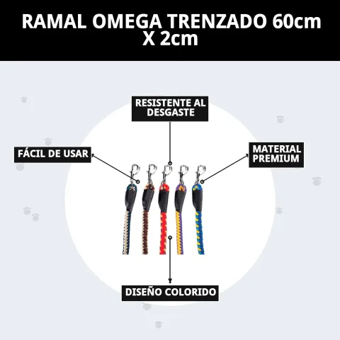 Comparativa de ramal Omega con otros accesorios para perros