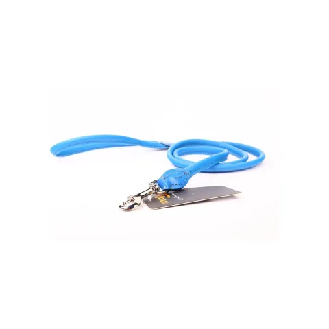 Ramal piel luxury redondo 120 cm en uso con perro activo