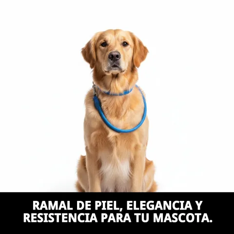 Cierre y asa del ramal piel luxury redondo 120 cm